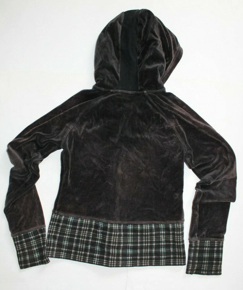 Девочка с капюшоном бархата полный молнии куртка, размер: L (14) - Изображение 4 из 4