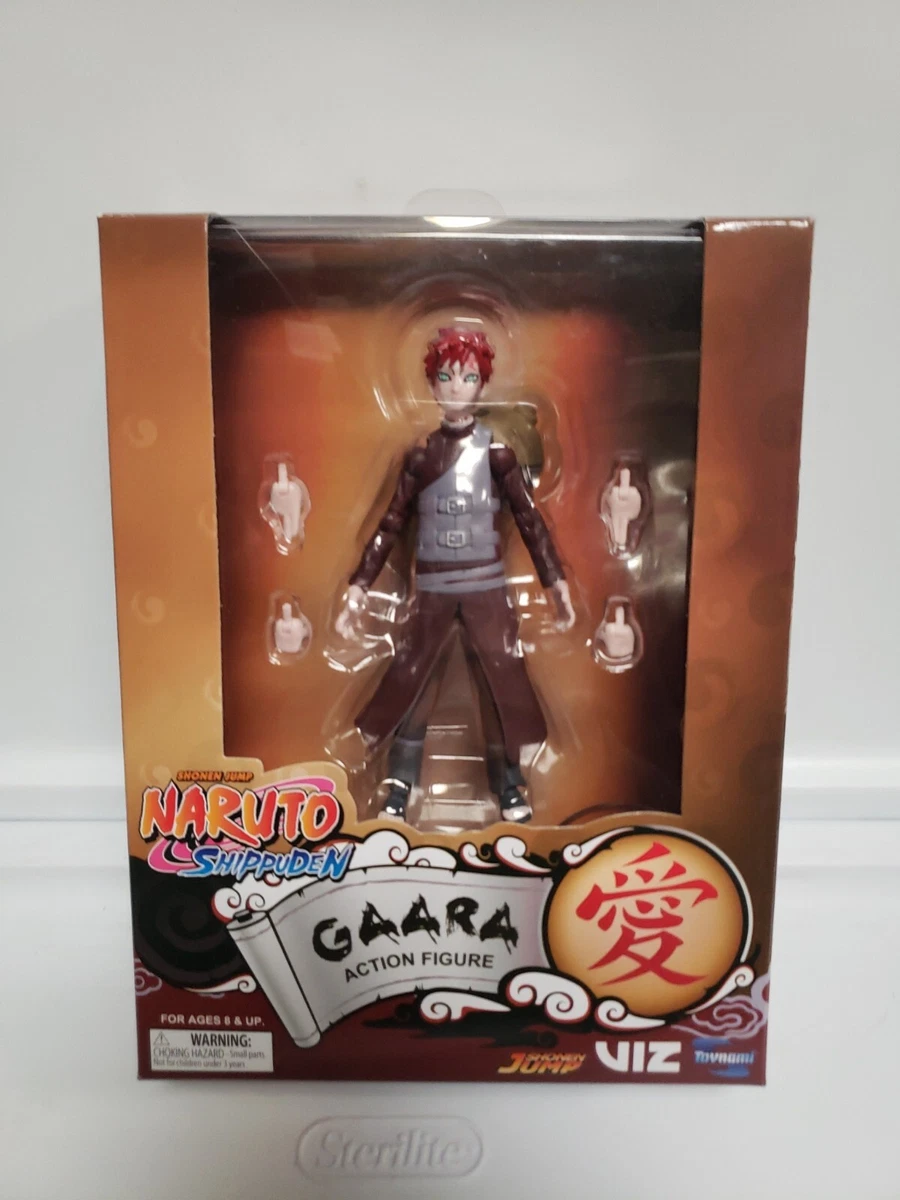 Toynami Naruto Shippuden 4-Inch Poseable Action Figure Series 2 Gaara, –  Maybang's Collectibles