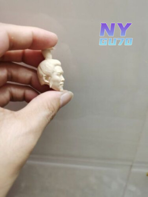1/12 Three Kingdoms Zhuge Liang Kong Ming Head Sculpt For 6''  figure Model