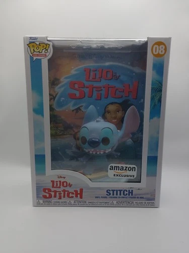 Funko Pop! Disney Lilo Stitch Vinyl Figure VHS Covers, Exclusive Stitch #08