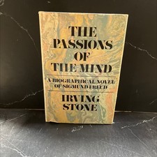 the passions of the mind a novel of sigmund freud book, by irving stone, 1971 H