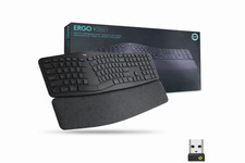 Logitech ERGO K860 Bluetooth Wireless Ergonomic Split Keyboard with Wrist Rest