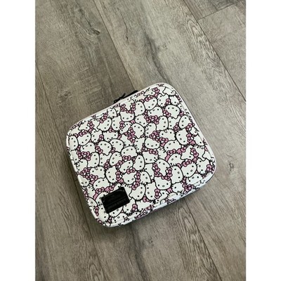 Impressions Vanity x Hello Kitty Cosmetic Makeup Train Case Organizer NWT
