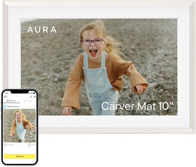 Carver 10.1'' WiFi Digital Picture Frame - Gift the Best Memories Anywhere!