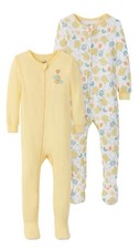 Disney Baby Winnie the Pooh 2-Pack Footed Pajamas 24M New With Tags
