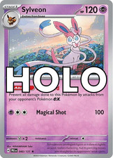 Sylveon 040/131 Sv: Prismatic Evolutions Holo - Pokemon TCG - NM