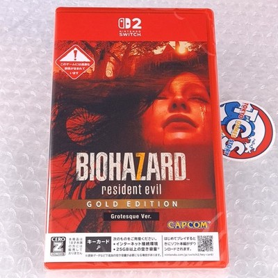 BioHazard 7: Resident Evil [Gold Edition Grotesque Ver.] Switch 2 Japan (KEY CAR