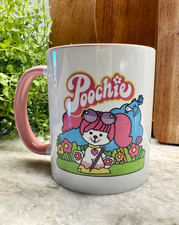 New Poochie Dog Retro 80s Style Ceramic Coffe...