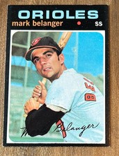 1971 Topps Mark Belanger Baltimore Orioles   #99 EX-NM/NM
