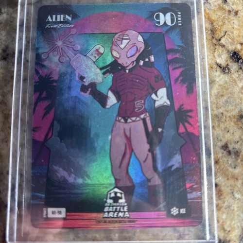 2025 Battle Arena Alpha Update Alien MI-98 CJ Abrams SSP Miami Ice Bo Jackson