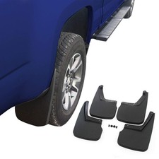 BriSunshine For Chevy Colorado 15-18 Mud Flaps Guards Splash wo Flares 4 Piece