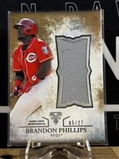 2015 Topps Triple Threads - Unity Single Jumbo Relics Brandon Phillips #UJR-BPP