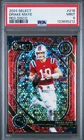Panini 2024 Select Drake Maye Red Disco Club Level #218 PSA 9 /49