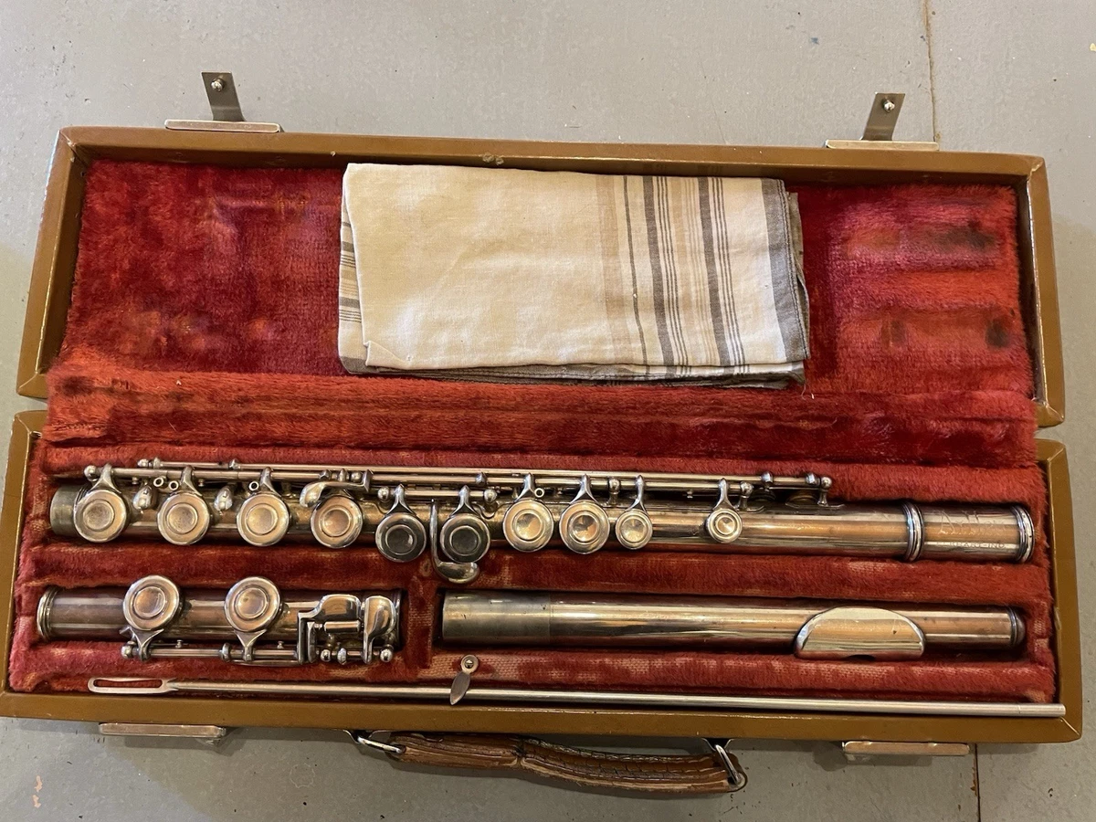 Vintage Artley Flute In Flutes for sale - eBay