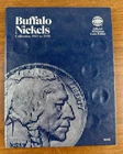 Six (6) Buffalo Nickels and Coin Folder 1930, 1934, 1935, 1936 (2), and 1937
