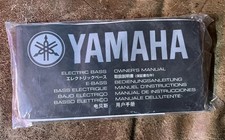 Yamaha Electric Bass Owners Manual Sealed Original W/ Cord