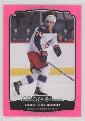 2022-23 O-Pee-Chee Neon Pink 63/75 Cole Sillinger #354 2o7