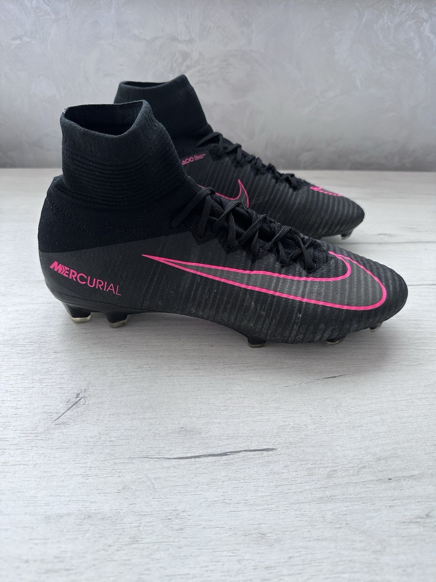 激レアNike Mercurial サッカーシューズ ハイカットacc Nike Mercurial Superfly Black Pink ACC Football Soccer