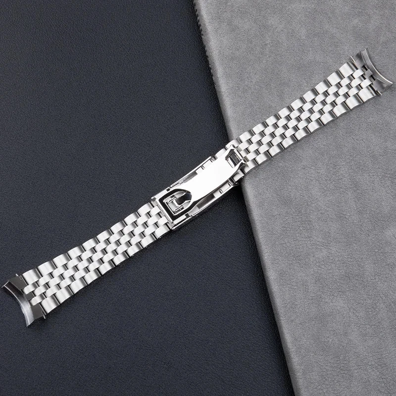 Pulseira de aço 21 mm 22 mm para Tudor Black Bay 41 mm SS Jubilee metal - Imagem 2 de 4