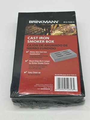 Brinkmann Cast Iron Smoker Box 812-7222-S