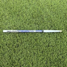 Mike Portnoy AUTOGRAPHED USED MP/DREAM THEATER PURPLE W WHITE DRIP CUSTOM STICK