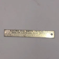 Vintage Electro-Seal Watch Crystal Co. Gauge, Tool