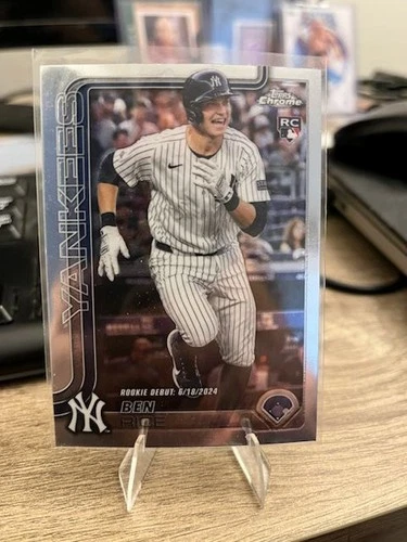 2025 Topps Chrome Update Series - Rookie Debut Ben Rice #USC138 (RC)