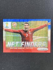 Cristiano Ronaldo 2014 Panini Prizm FIFA World Cup Net Finders Red White Blue