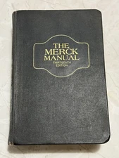 The Merck Manual of Diagnosis and Therapy 13th Edition 1977 Hardcover