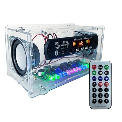 DIY Elektronik Lautsprecher Löten Bausatz Bluetooth Kit FM Radio Mini Heimstereo
