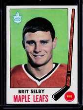 1969-70 Topps Brit Selby Toronto Maple Leafs #48 Vintage NHL Hockey