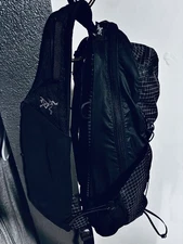 Arc'teryx Aerios 18 Lightweight Black Backpack (Semi-New Conditions No Tags)