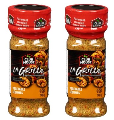 Club House La Grille Seasoning Vegetable 148g (2 Pack)