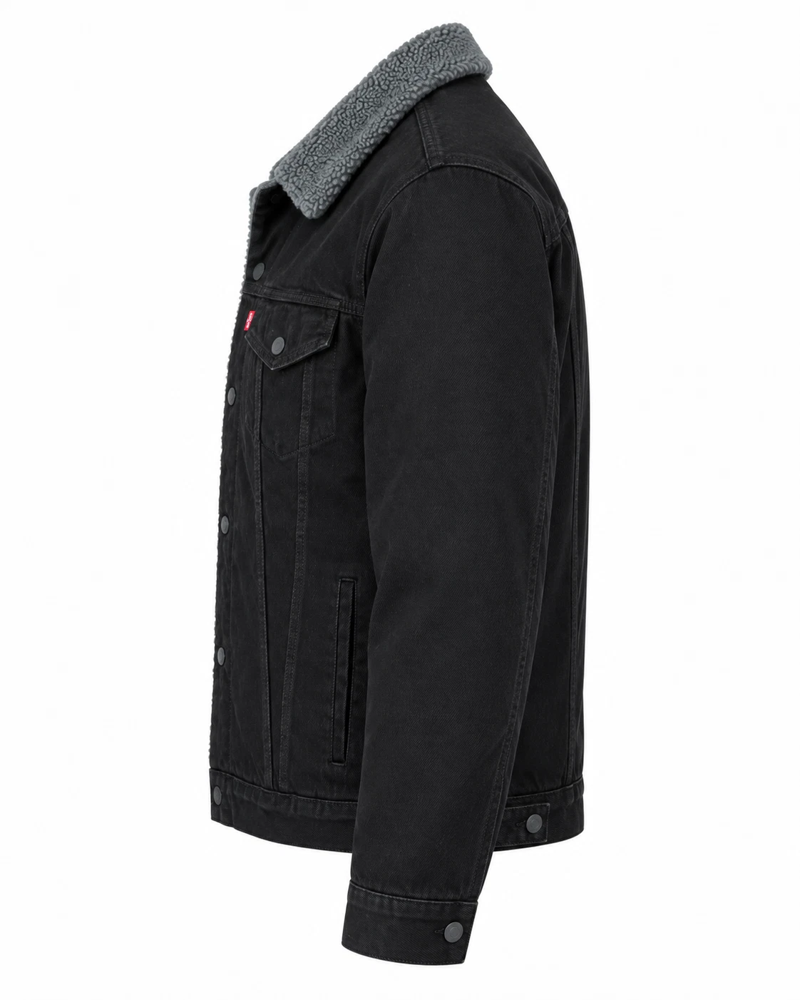 Levi's Men's Premium Sherpa Lined Denim Trucker Jacket Big & Tall image 3