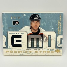 2003-04 Upper Deck Premier Collection Stars Patches Mark Recchi #RE /100