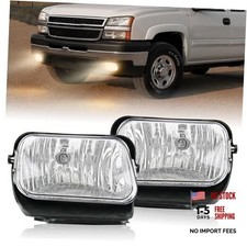 Bumper Fog Lights Fit For 2003-2006 Chevy Silverado 1500 2500 3500 1500hd