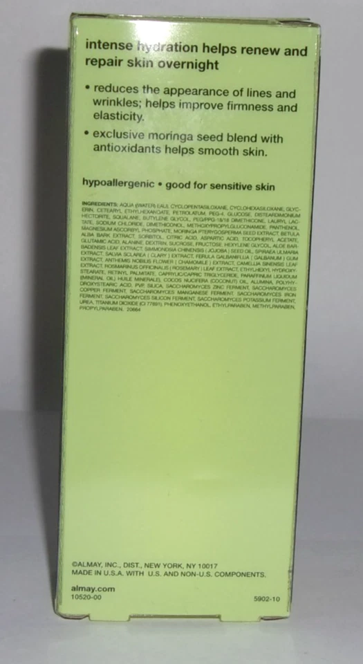 NEW ALMAY ANTIAGING NIGHT CONCENTRATE, 1.7 OZ IN BOX - Image 2 of 2