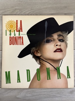 Madonna La Isla Bonita 12'' Single Sire Records Allied Press #917