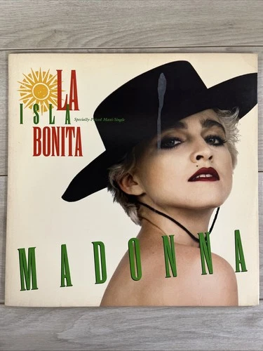 Madonna La Isla Bonita 12" Single Sire Records Allied Press #917