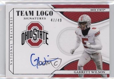 2022 National Treasures Collegiate 47/49 Garrett Wilson Rookie Auto RC 10qe