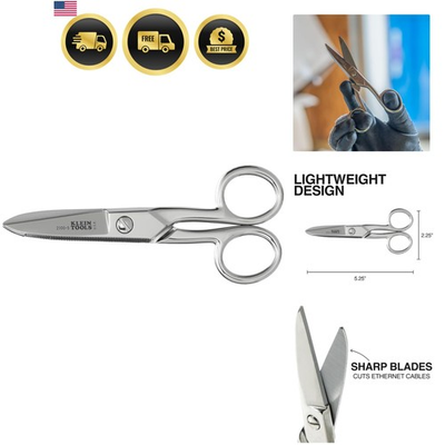 #ad #ad 2100 5 Electrician Scissors 5.25 Inch Compact Scissors for Heavy Duty Cutt... $39.93