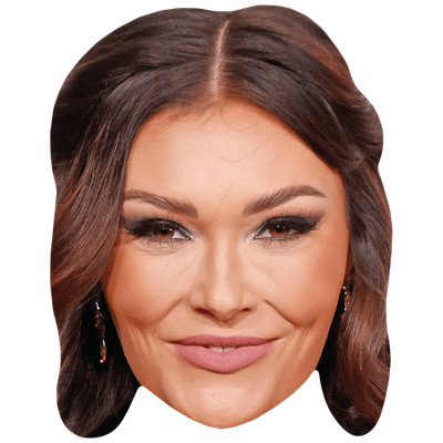 Kylie Morgan (Make Up) Großer Kopf. Größer als das Leben Maske.