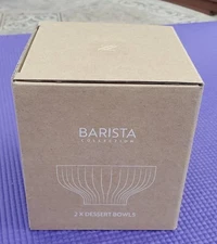 NEW!! Nespresso Barista Collection Dessert Bowl (Set of 2)