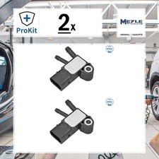 2x ORIGINAL® Meyle Sensor, Abgasdruck für Mercedes-Benz A-CLASS C-CLASS