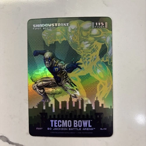 Bo Jackson Battle Arena Tecmo Bowl SHADOWSTRIKE Skyline GLOW Davante Adams