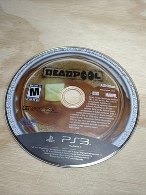 Deadpool (Sony PlayStation 3, PS3) Disc Only NOT WORKING READ