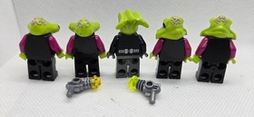 LEGO Alien Android ~ Lot of 5 Aliens ~ (7066 Earth Defense HQ)