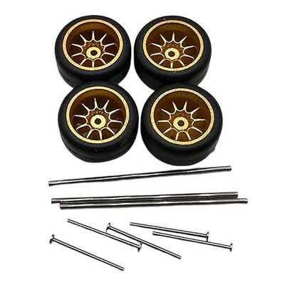 4 Stück RC Räder und Reifen, modifizierte Reifen Fahrzeug Räder, RC Teil RC Reifen mit