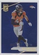 2024 Panini Donruss Elite Blue 41/99 Alex Singleton #79 4g8