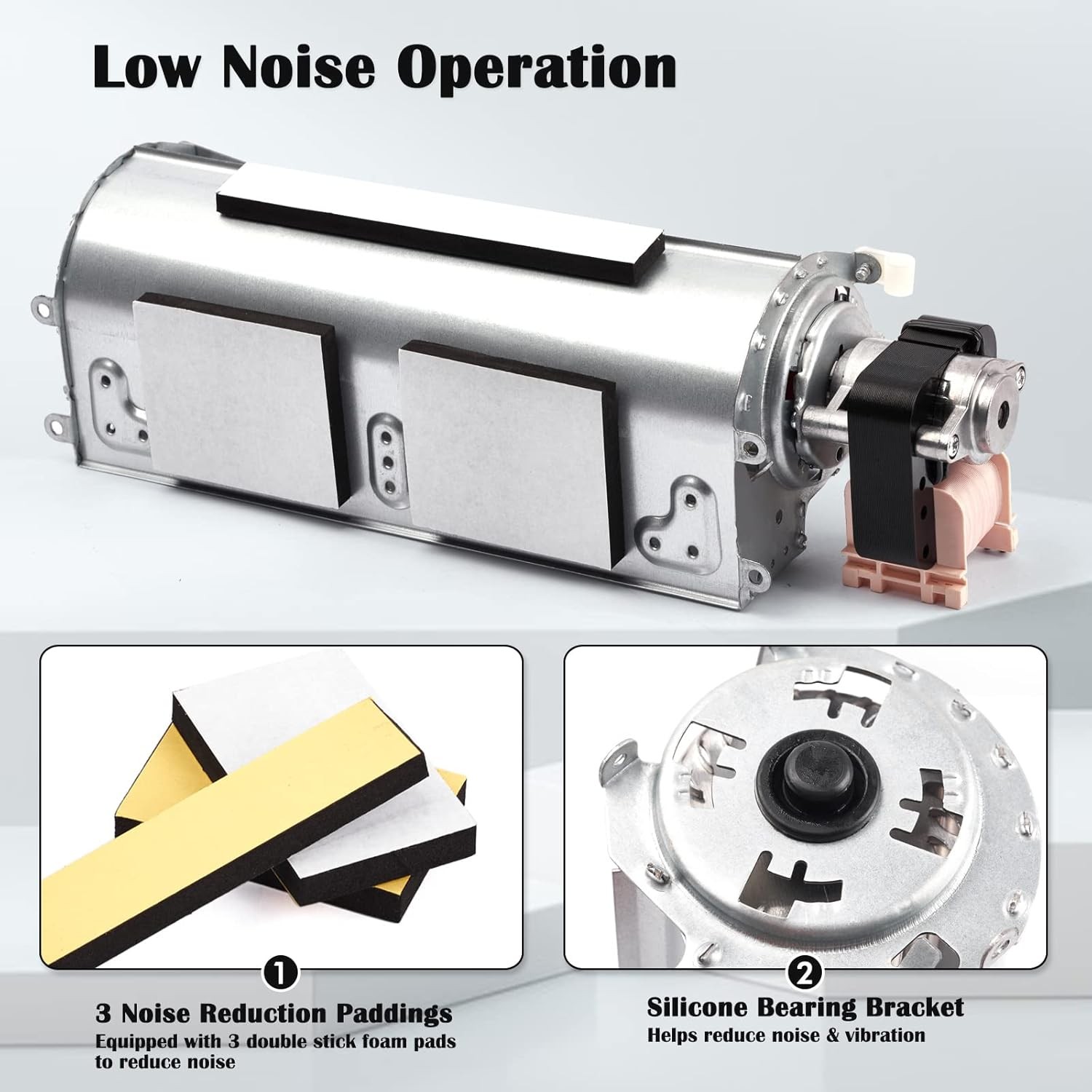 BLOT BLOTMC Fireplace Blower Kit for Monessen, Majestic, Martin,Vermont Castings